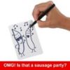 Pictionary Adults Only Party Game for Adult Game Night, Drawing Board Game with Silly Sketches