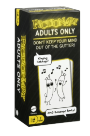 Pictionary Adults Only Party Game for Adult Game Night, Drawing Board Game with Silly Sketches