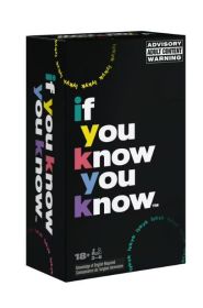 If You Know You Know IYKYK- The Question Card Party Game for Adults