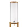 Drink Dispenser 3.5 Gal Beverage Dispenser for Parties Glass with Stand