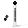 TF-36BR 34inch Tower Fan for Bedroom,Oscillating Floor Fans for indoors with 3 Modes 3 Speeds , 9H Timer