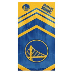 Golden State Warriors NBA Shatter Microfiber Beach Towel 30 x 60 inches