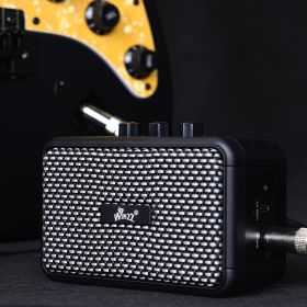 WINZZ Amplifier, 5W Black Electric Guitar Amplifier – Compact & Powerful Sound