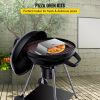 VEVOR Pizza Oven Kit, Stainless Steel Grill Pizza Oven, Pizza Maker Kit for Most 22" Charcoal Grilll, Grill Pizza Oven Kit Including Pizza Chamber