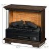 1400W 26" Electric Fireplace
