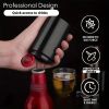2PCS Automatic Bottle Opener Bottle Cap Opener Beer Bottle Opener Destapadores de Cerveza, Down-Pop Off Beer Bottle Opener with Magnetic Cap Catcher