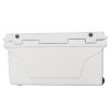 White color ice cooler box 65QT camping ice chest beer box outdoor fishing coolerBlue