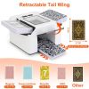 2 Deck Rechargeable Automatic Card Shuffler Professional Card Shuffler for for Texas Hold'em Poker UNO with Auto Manual Mode Handheld Desktop GPCT5422