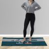 Philadelphia Eagles NFL 2025 Super Bowl LIX Multi Champ Tradition Washable Rug 36X62 Inches