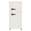 3.5Cu.Ft Compact Refrigerator Mini Fridge with Freezer, Small Refrigerator with 2 Door, 7 Level Thermostat Removable Shelves for Kitchen, Dorm